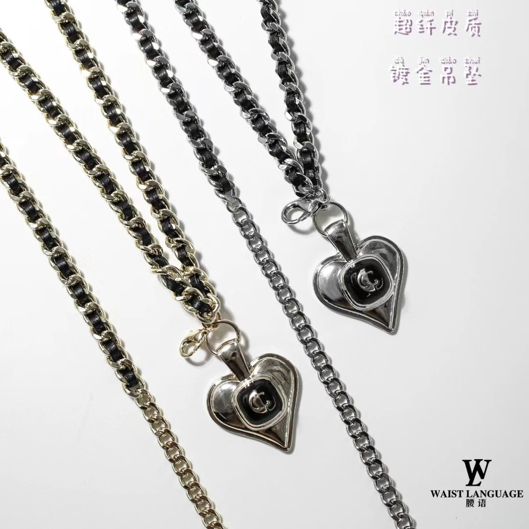 YL0812款 时尚 气质精巧细腰链百搭收腰复古小香风个性女士ins