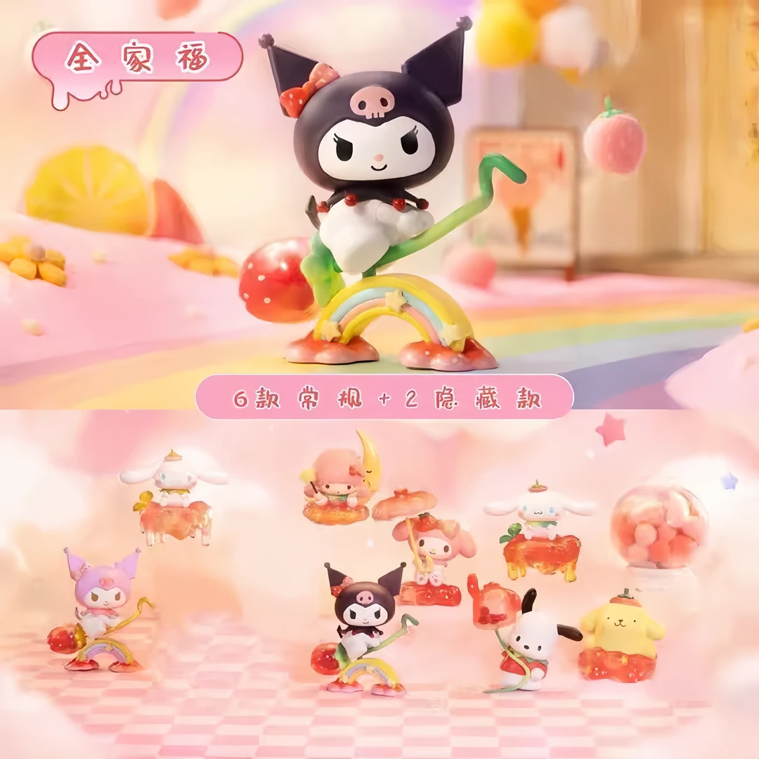 三丽鸥甜甜草莓乐园系列手办盲盒