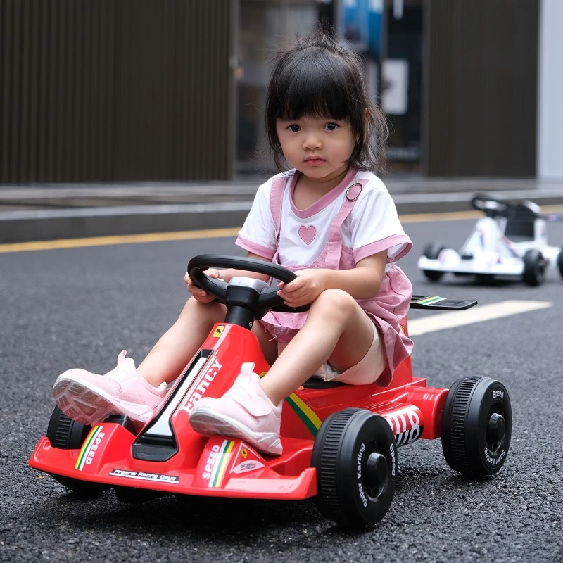 35mini儿童卡丁车玩具电动车3-7岁小孩网红童车可遥控