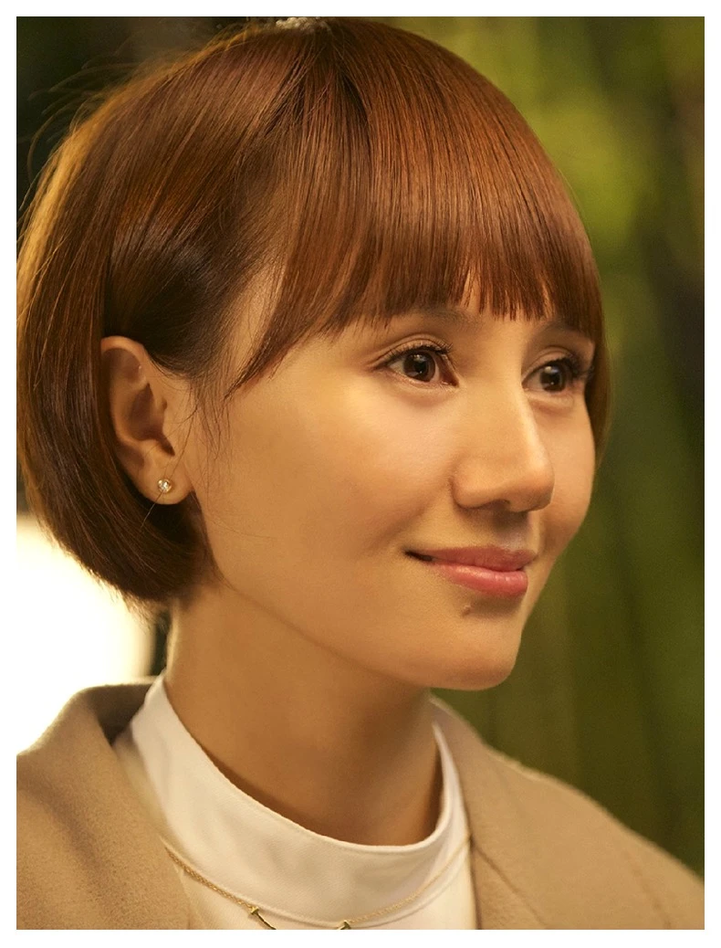 锆石（处理）18K施华洛事情泡泡情侣耳骨耳钉百搭简约时尚个性叠戴