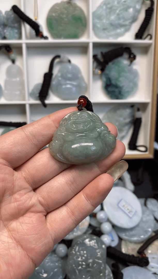 【闪购商品】翡翠颈饰未镶嵌佛公