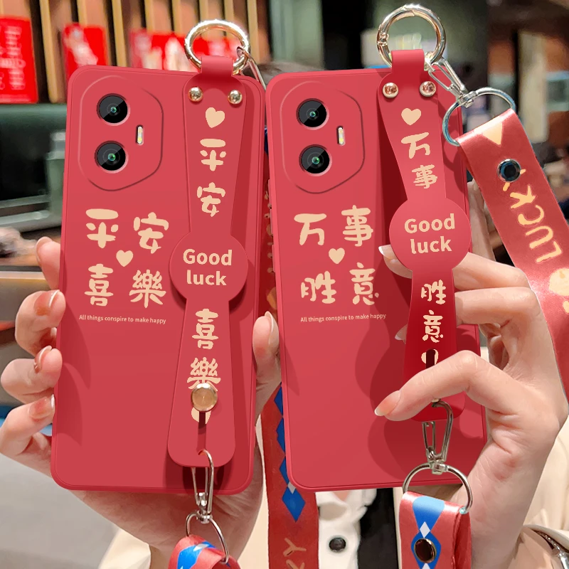 万事胜意荣耀300手机壳300pro新款300ultra腕带硅胶斜挎全包软壳