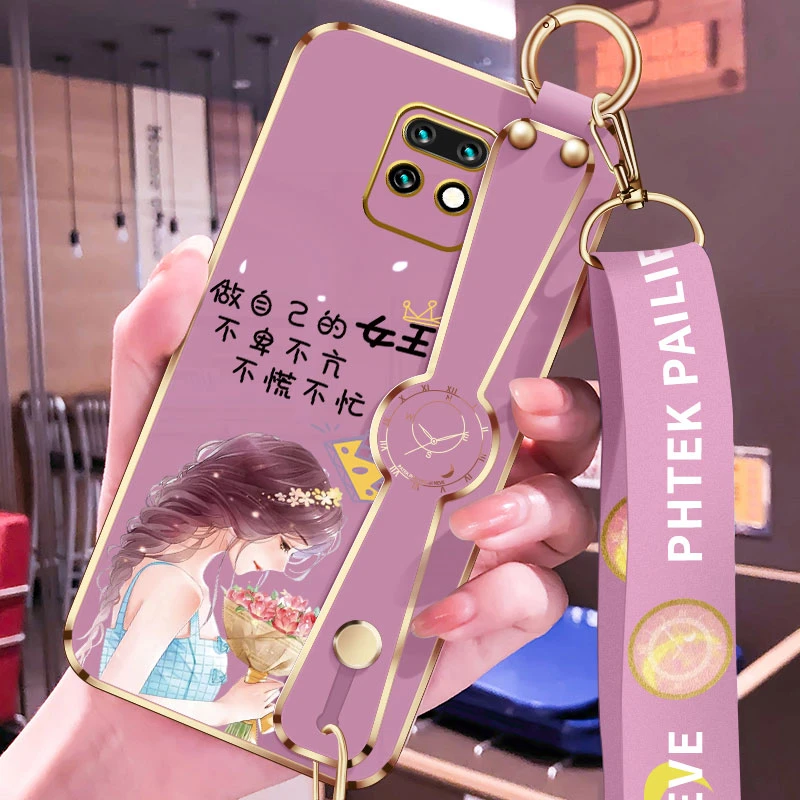 小米红米10xpro手机壳新款10x 5G版女王电镀斜挎腕带挂绳Redmi硅