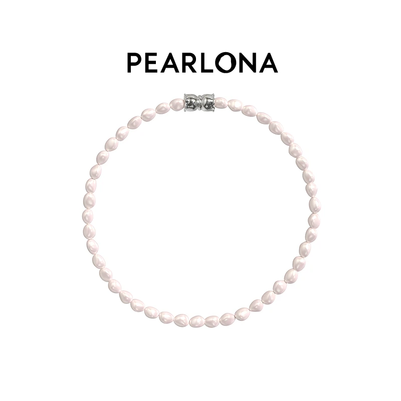 铜合金项链 【铃兰项链】危险花园巴洛克项链白灰黑温婉优雅