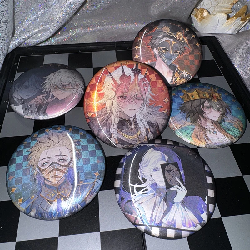 第五人格同人光栅变化徽章吧唧守夜人杰克先知囚徒隐士心患摄影师