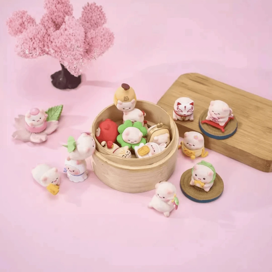 【拆盒】宝运猪猪二代祈福的物语系列盲盒盲袋