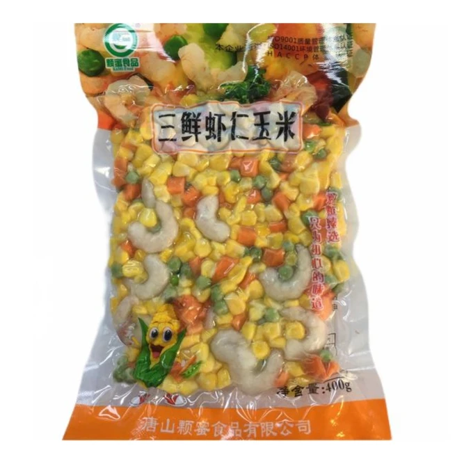【冯影冻货】三鲜虾仁玉米/袋/G