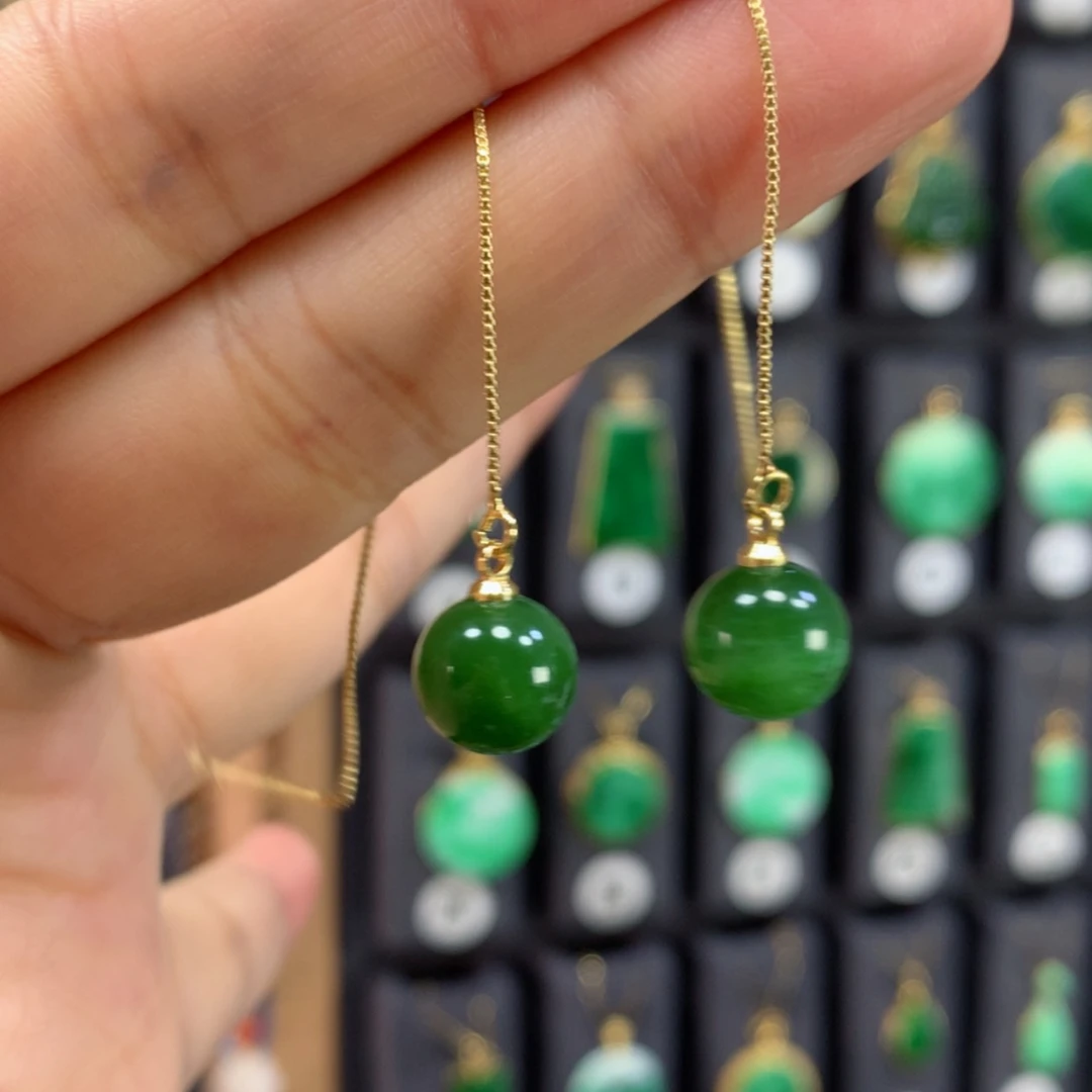 【闪购商品】和田玉耳饰未镶嵌