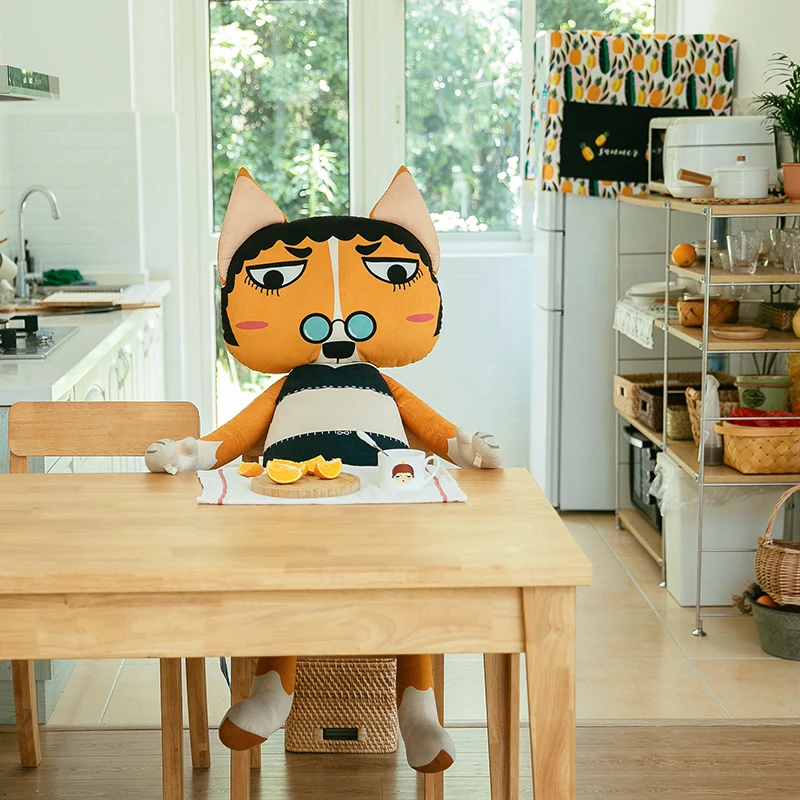 carihome呜呜狗大玩偶男朋友抱枕沙发床上睡觉抱枕长条枕毛绒玩具