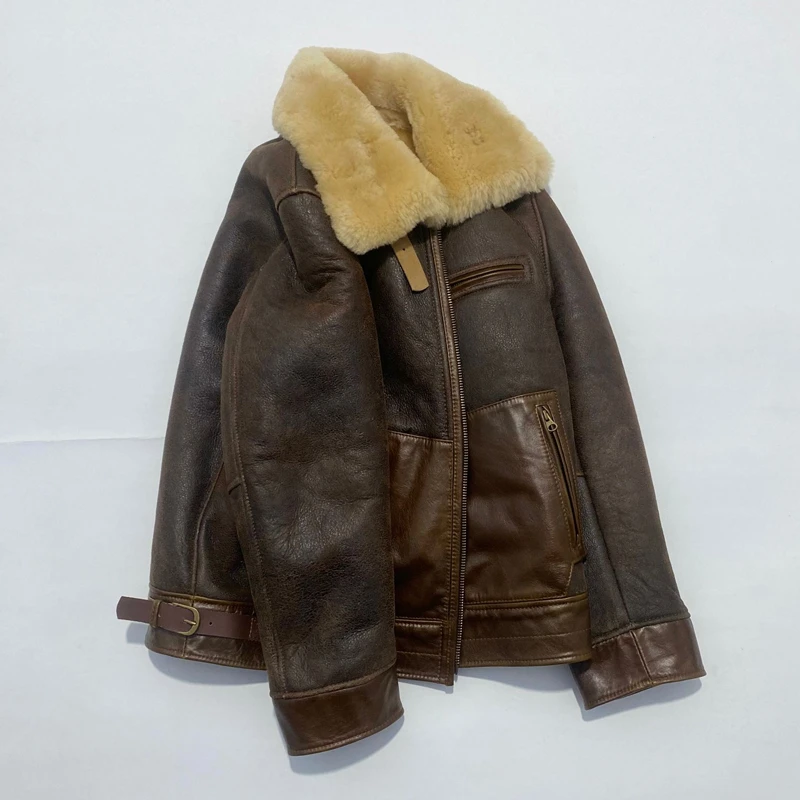 2536加厚款2022新款皮大衣男款潮流外套
