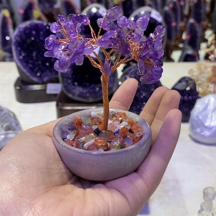 紫晶摆件未镶嵌摆件