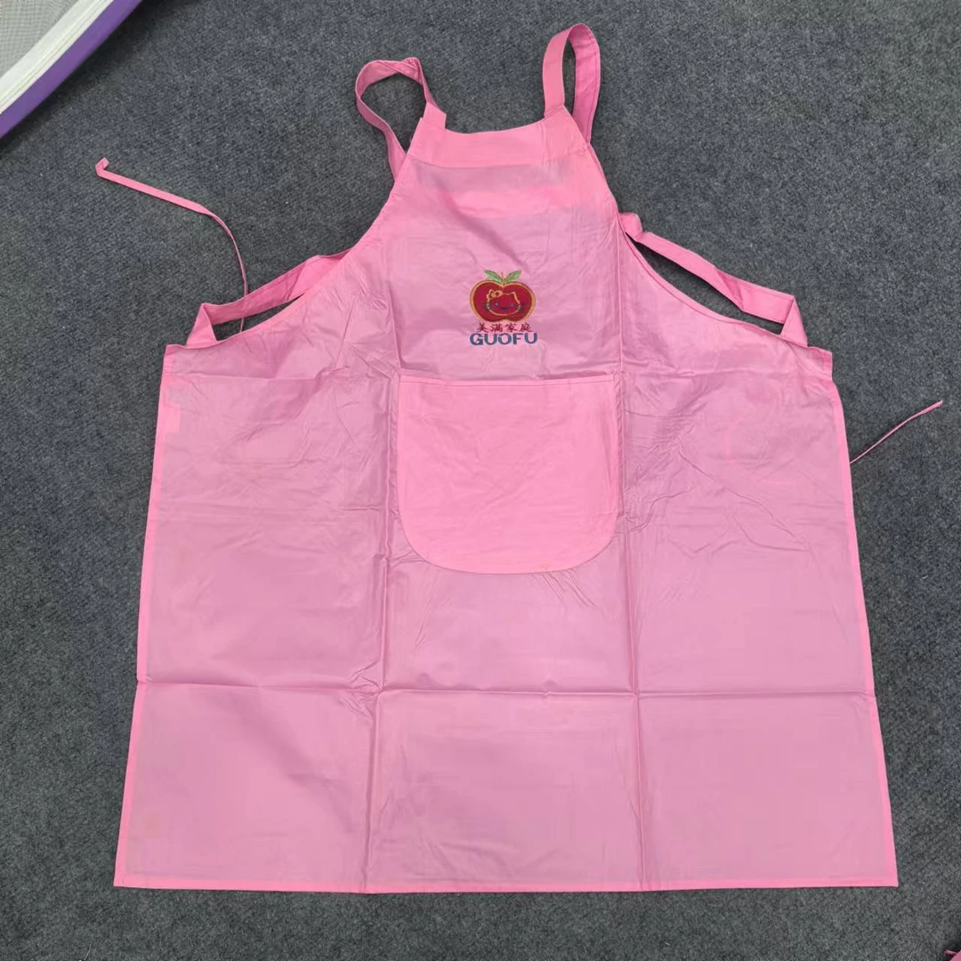 粉色防水防尘围裙，发2件,微瑕