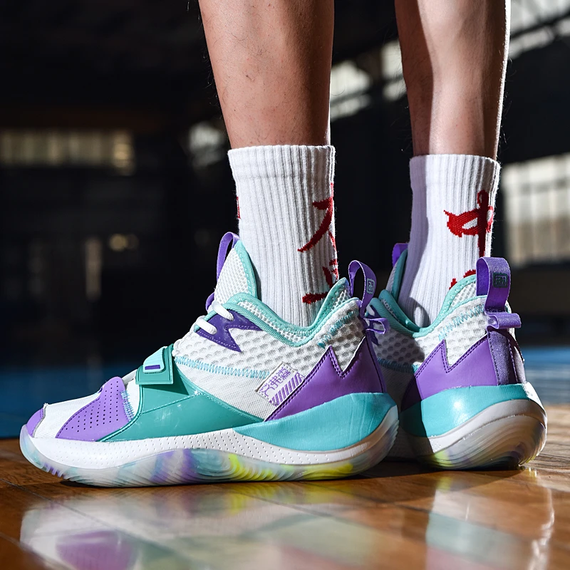 Iverson/艾弗森篮球鞋男低帮耐磨减震防滑篮球鞋实战新款休闲精英