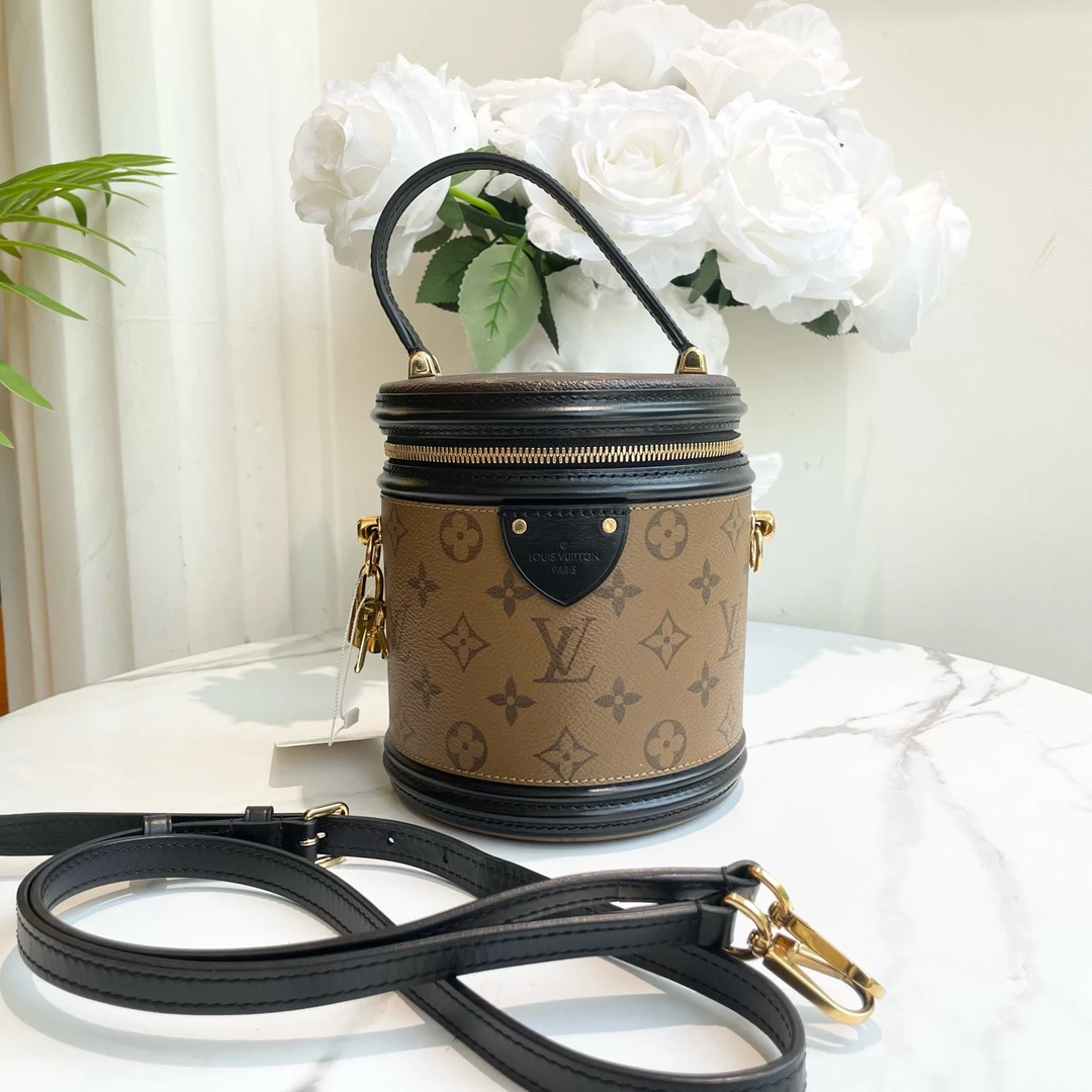 95新 LouisVuitton/路易威登 御古屋/80165/发财桶 19年