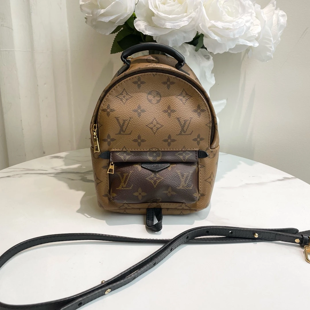 95新 LouisVuitton/路易威登 御古屋/96586/mini双肩 17 缺一肩带