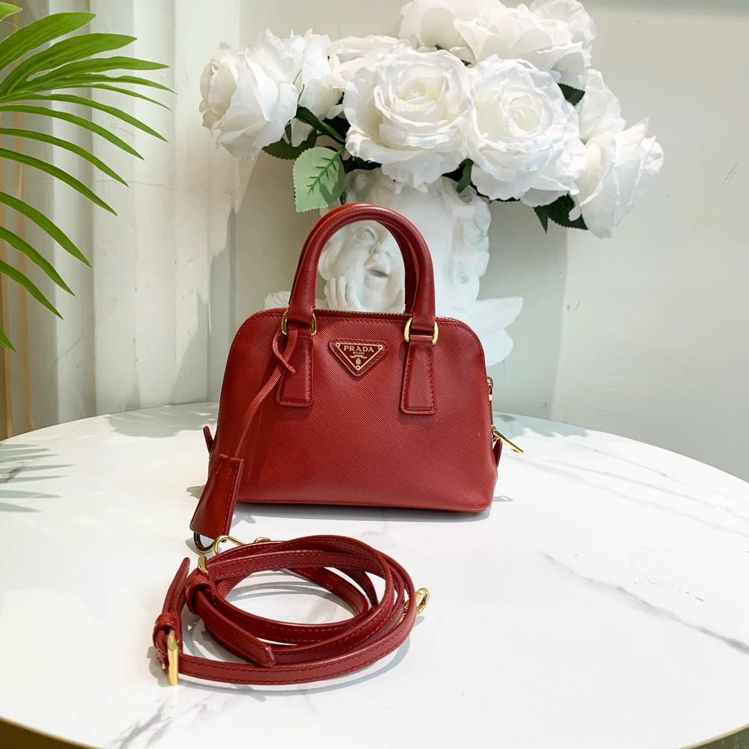95新 Prada/普拉达 御古屋/84880/mini贝壳包