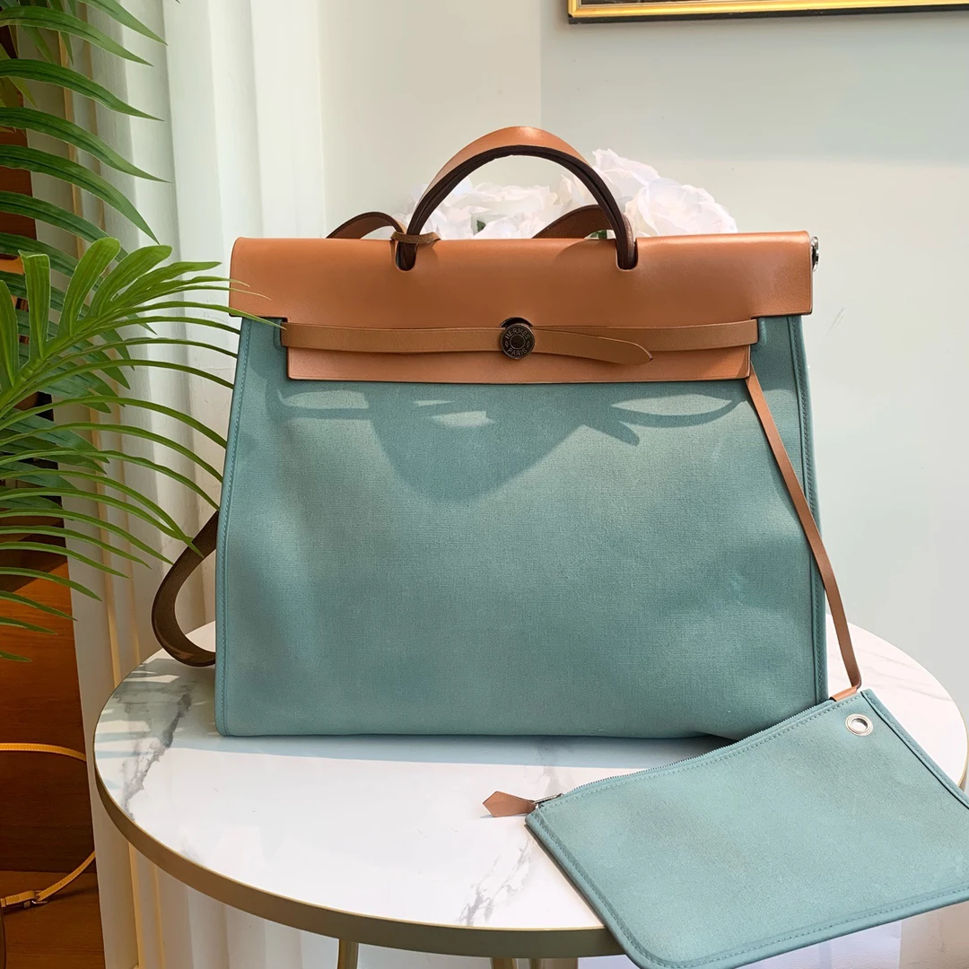95新 Hermes/爱马仕 御古屋/93234/herbag 39 15年 有锁有钥匙