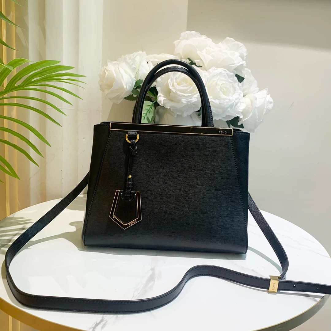 95新 FENDI/芬迪 御古屋/80634/2jours手提斜挎包