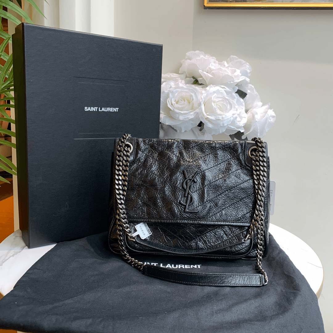 95新 YSL/圣罗兰 御古屋/86981/NIKi中号28 x 20 x 8.5