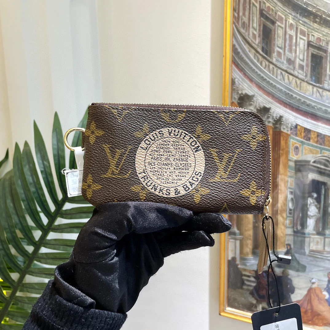 95新 LouisVuitton/路易威登 御古屋/86135/徽章钱包 07年