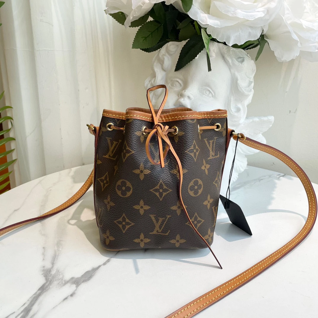 95新 LouisVuitton/路易威登 御古屋/02102/nano noe水桶 15年