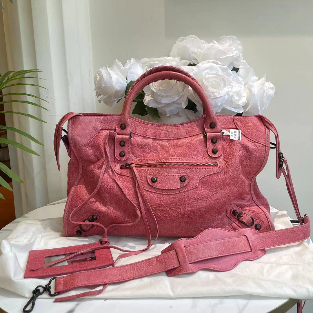 95新 Balenciaga/巴黎世家 御古屋/74678/巴黎世家中号机车包