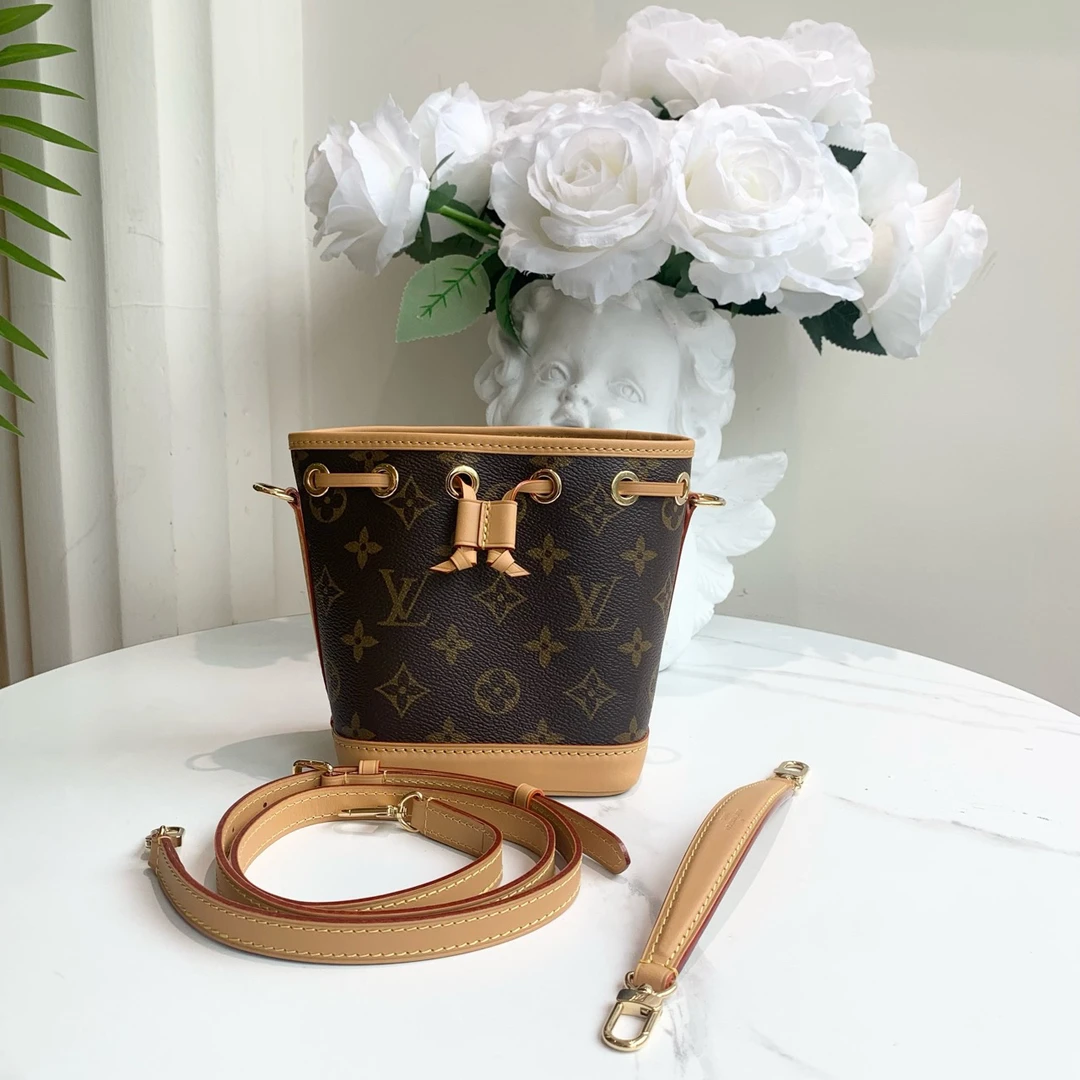 95新 LouisVuitton/路易威登 御古屋/40086/Noé水桶包 芯片 盒子