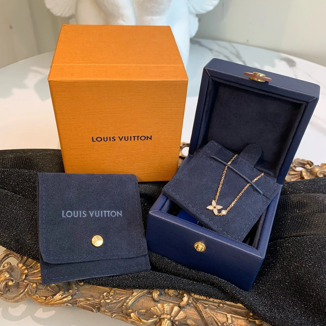 95新 LouisVuitton/路易威登 御古屋/02906/满钻项链