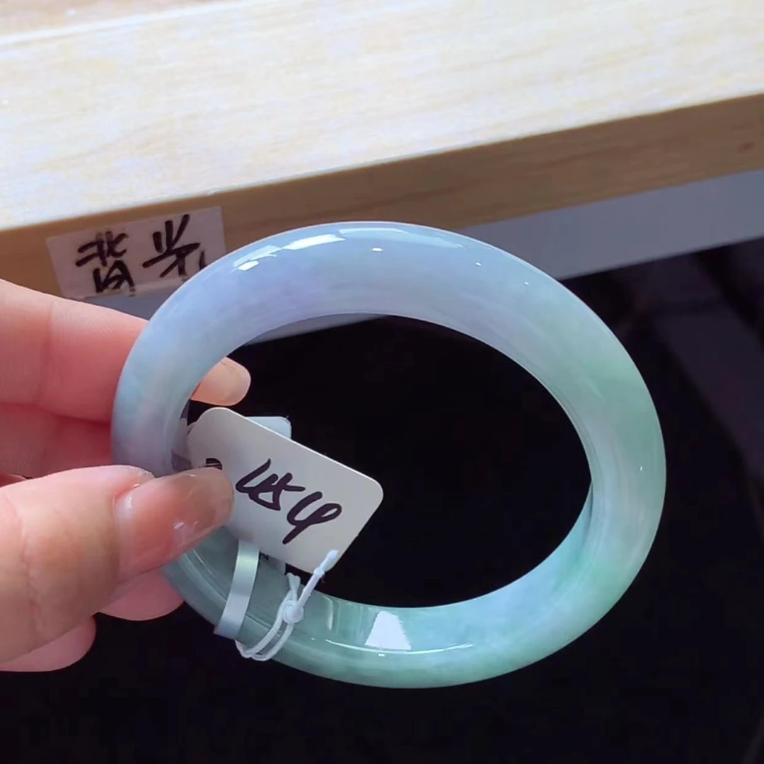 天然A货翡翠手镯13-454