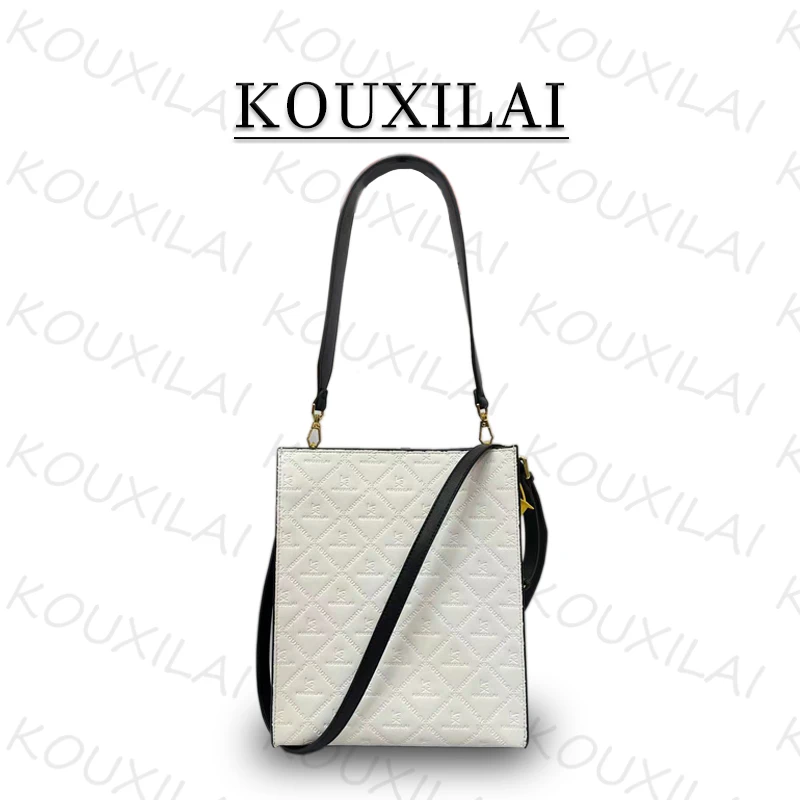 KOUXILAI 休闲时尚百搭方块单肩包 K8005