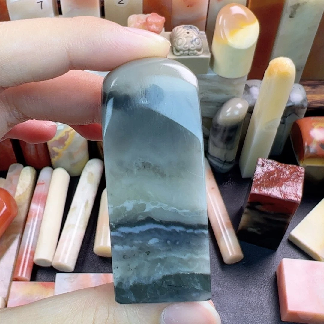 老挝石印石搬***头老挝石zz