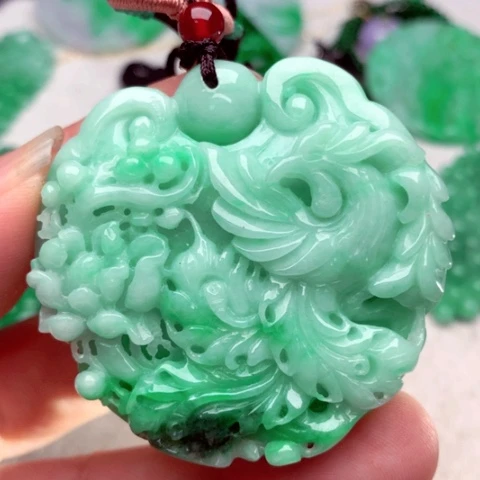 翡翠吊坠(不含链)未镶嵌