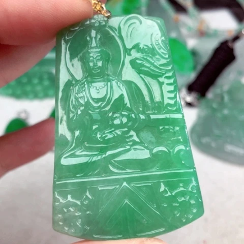 翡翠吊坠(不含链)未镶嵌