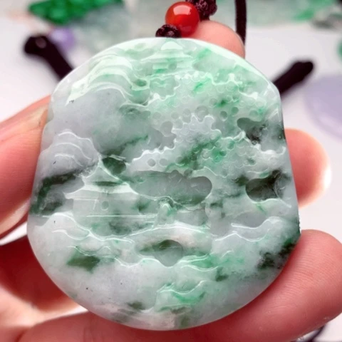 翡翠吊坠(不含链)未镶嵌