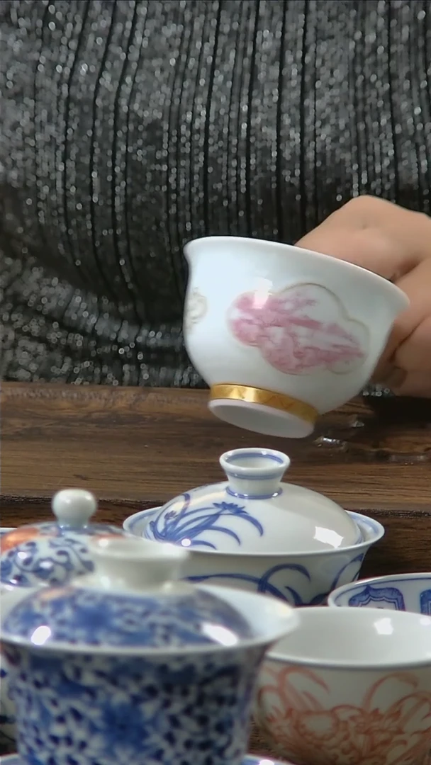 【闪购商品】折葵非器手绘宝石红