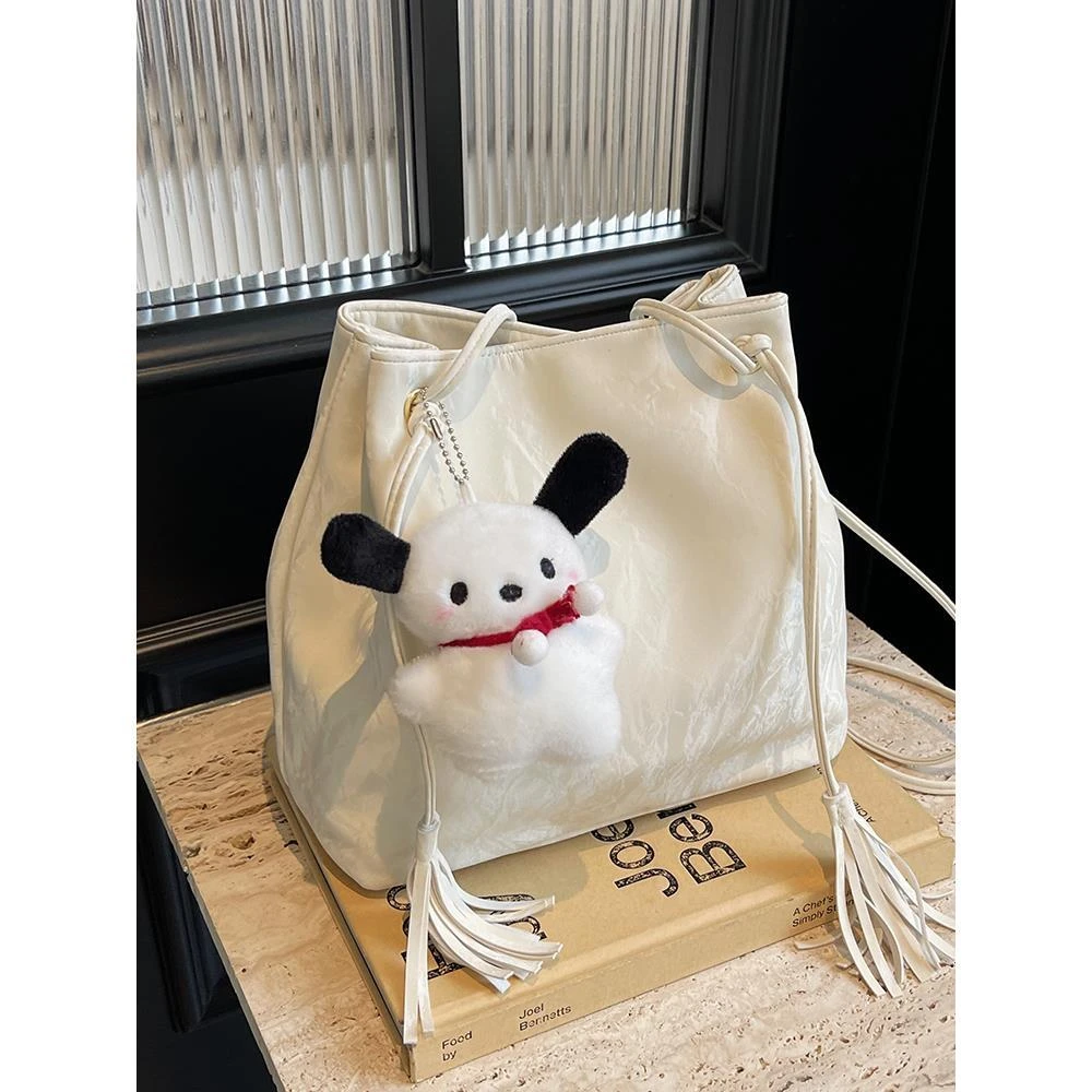 女包2024新款斜挎包夏季水桶包设计感小众今年流行爆款包包单肩包