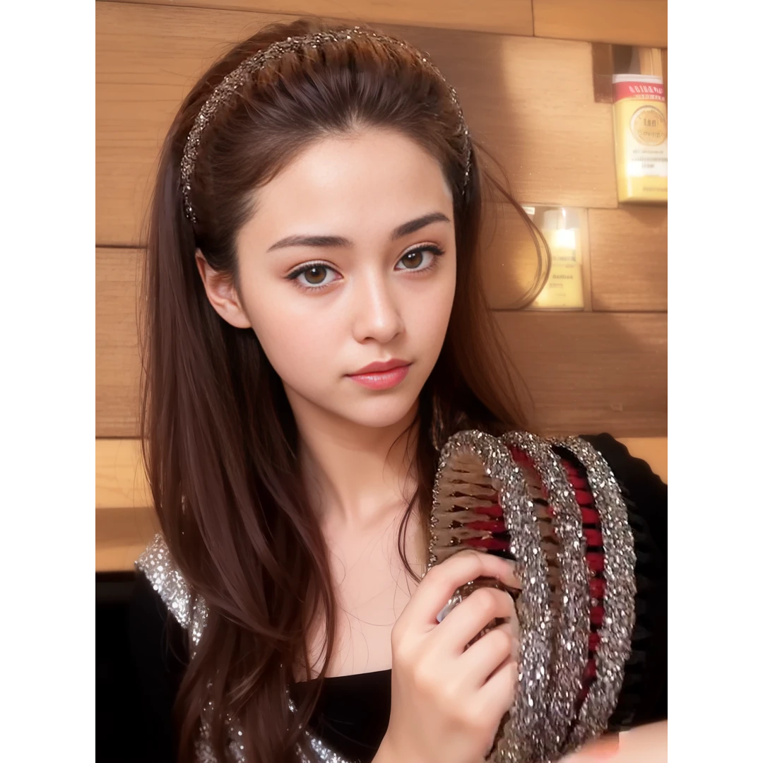 植绒满钻发箍压发夹发卡洗漱发洗脸丝绒网红碎发头箍