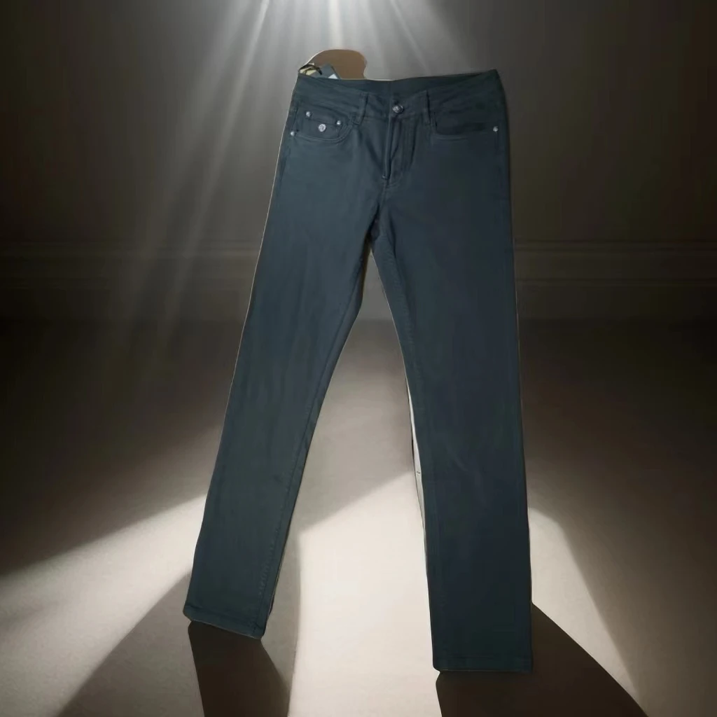 休闲裤裤子男士时尚弹力灰色春夏男式直筒