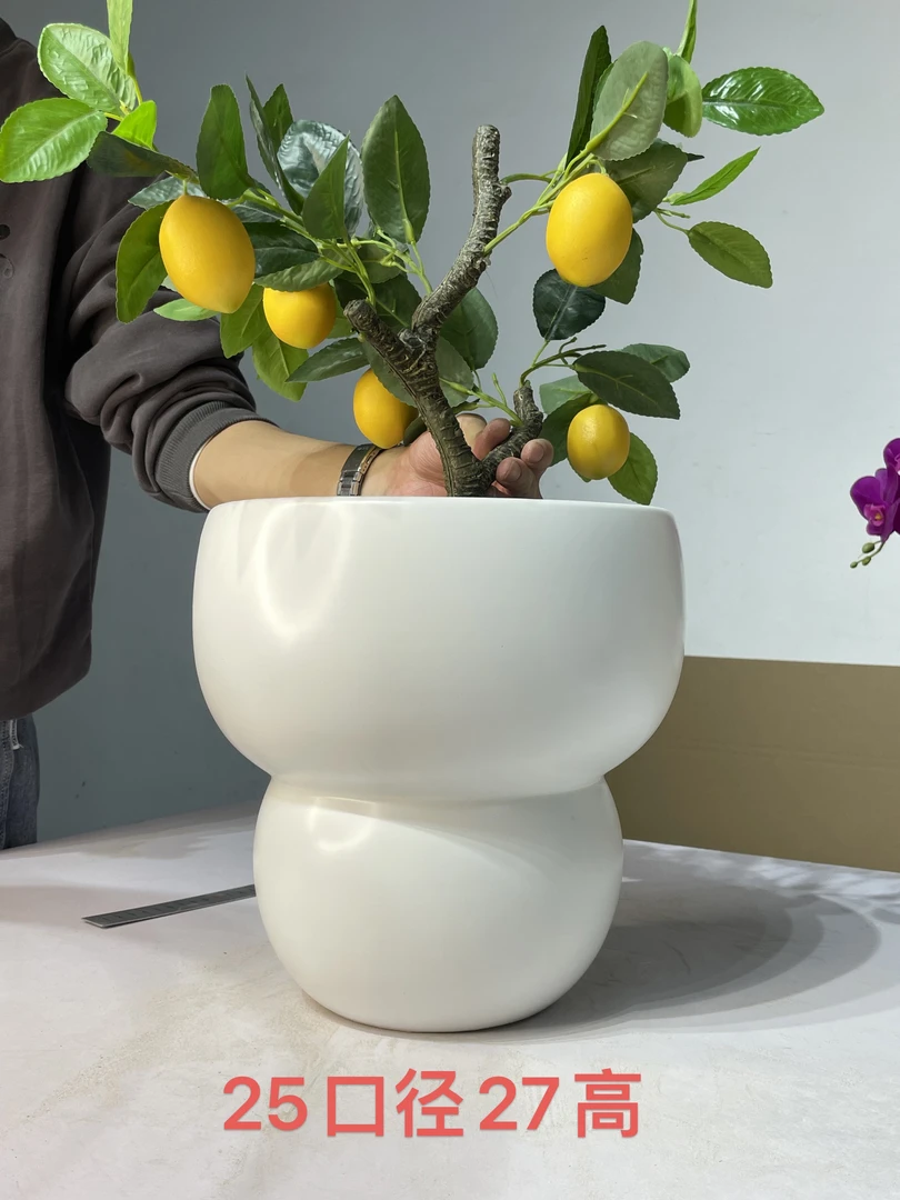 特大号花盆室内落地盆栽绿植种树盆发财树种植龟背竹户外花盆瑕疵