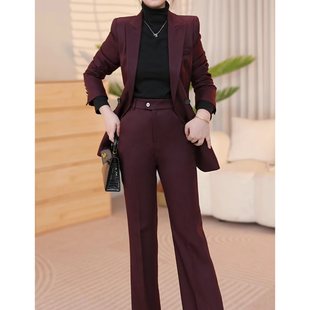 西装套装气质面试职业商务正装时尚修身轻职场管理层工作服