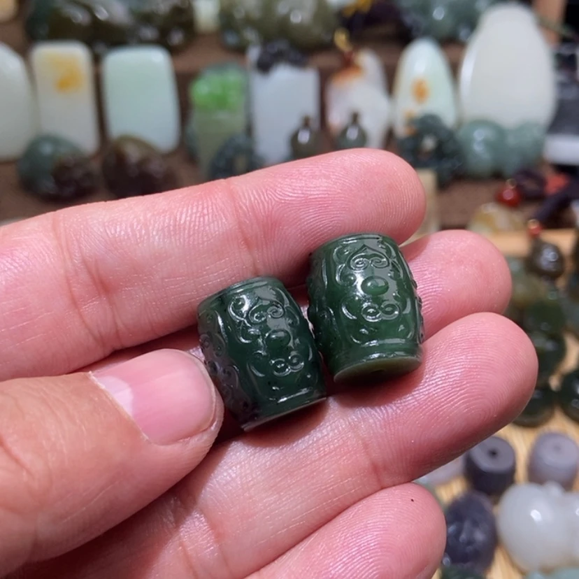 【闪购商品】和田玉(糖玉)颈饰未镶嵌张*博