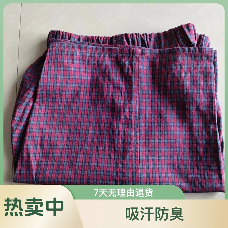 微瑕清库存男士五分裤全棉老粗布时尚休闲加厚