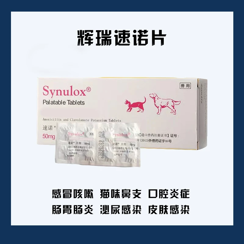 速诺宠物药猫鼻支猫狗感冒发烧咳嗽流鼻涕咳嗽消炎打喷嚏呕吐拉稀