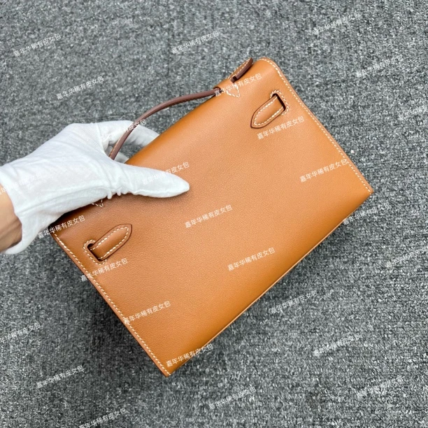 22cm 一代sf皮稀有皮女包全手缝包包