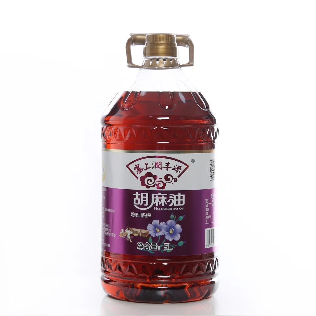 塞上润丰源【5L 纯胡麻油】国标熟榨 传统物理压榨