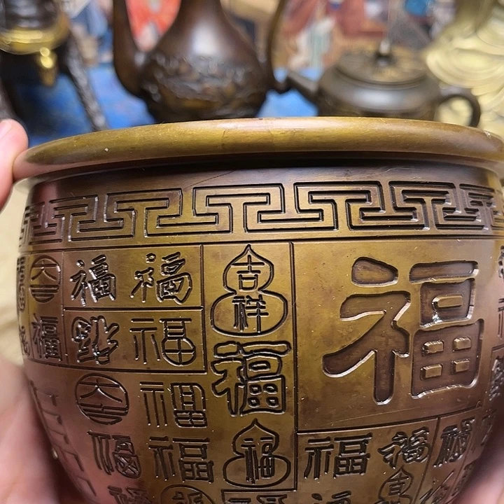 精美铜器批发档口
