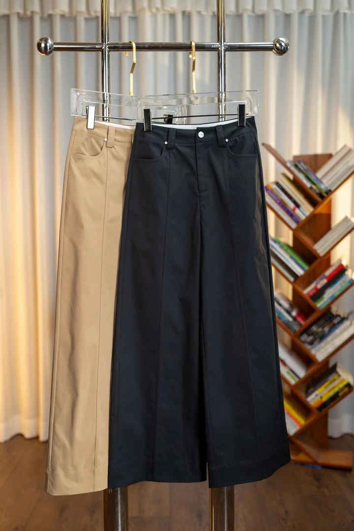 【Black Tiger】2色小众休闲阔腿长裤