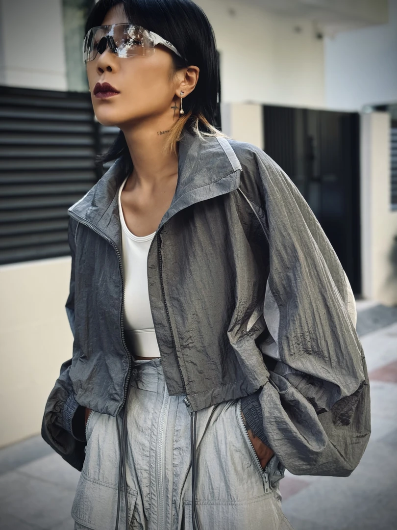 【Black Tiger】2色简约工装户外欧美小众短款外套