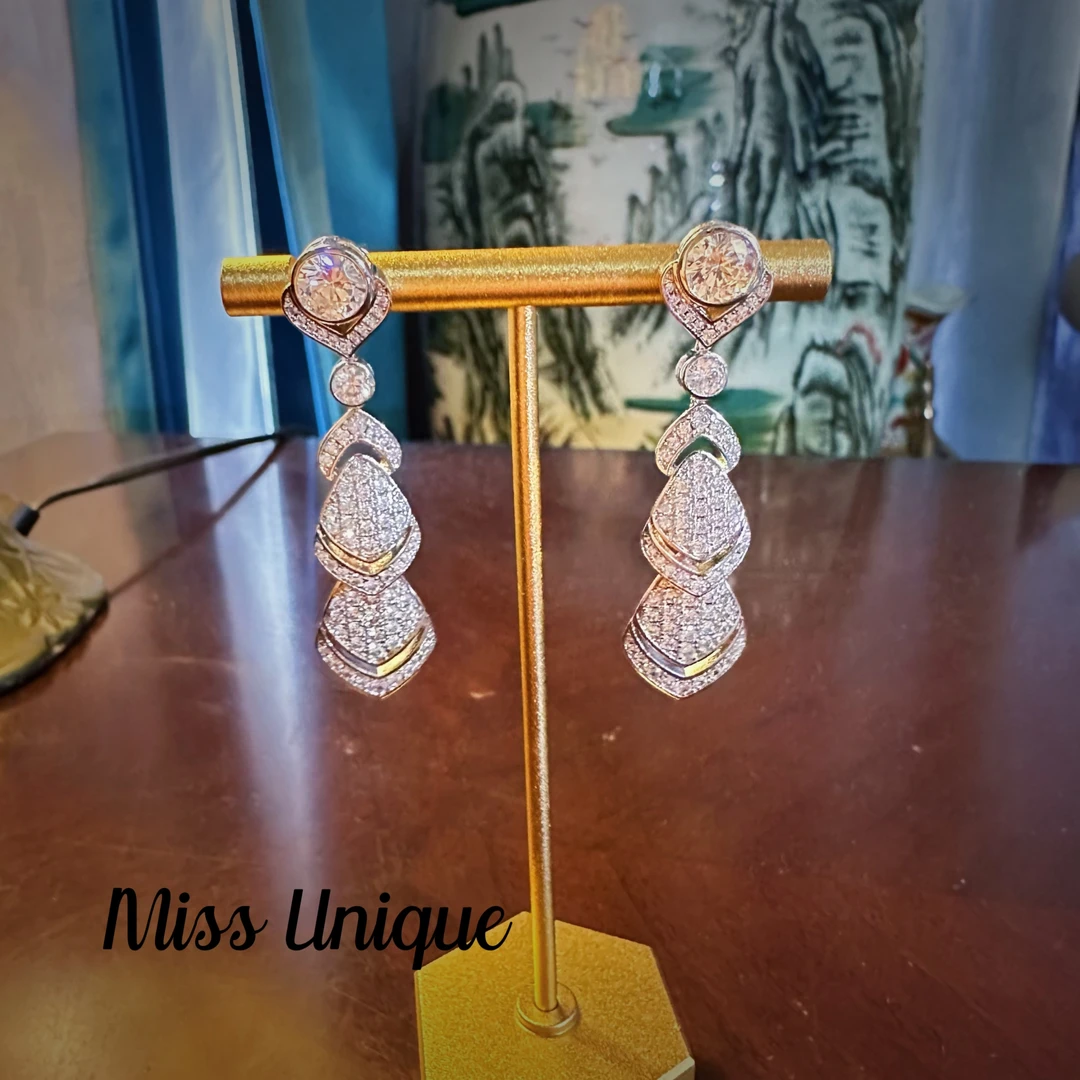 S6104高定几何耳环