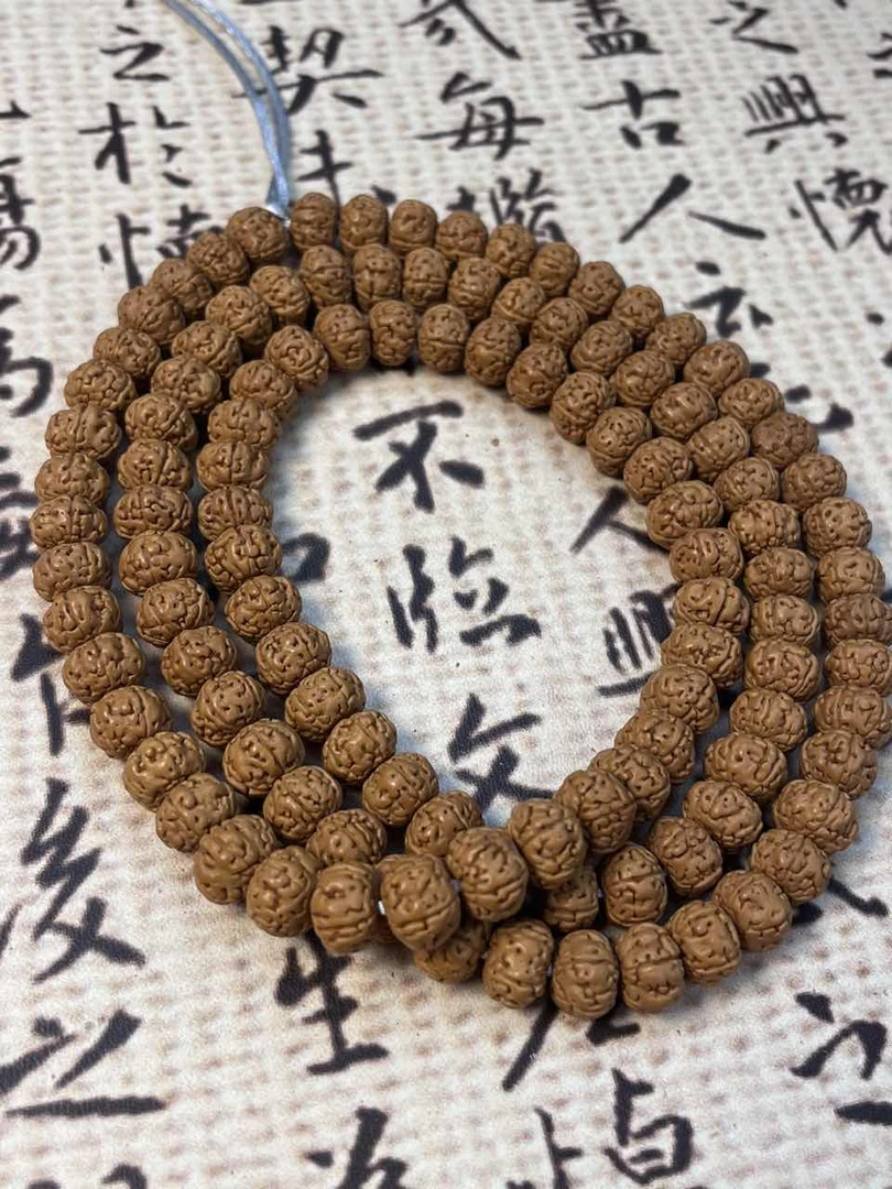 文玩302红皮精挑108长串7-15mm左右+刷子